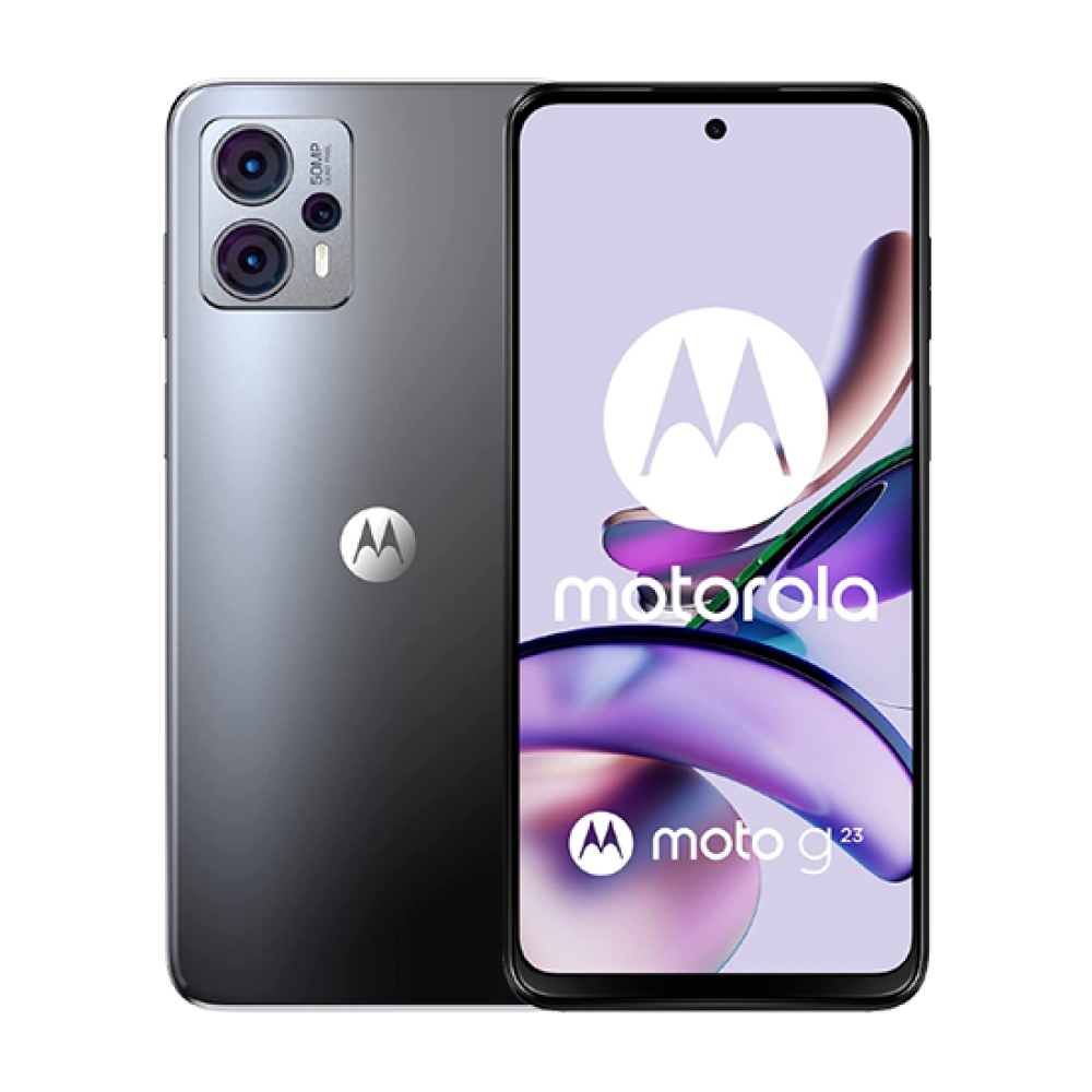 Motorola XT2333-3 Moto G23 Dual Sim 8GB RAM 128GB - Matte Charcoal EU Τηλεφωνία Motorola XT2333-3 Moto G23 Dual Sim 8GB RAM 128GB - Matte Charcoal EU Τηλεφωνία